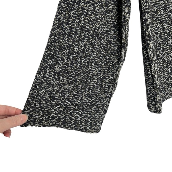 Habitat Knit Cardigan Sweater Jacket Black Gray - Picture 6 of 11